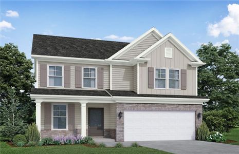 New construction Single-Family house 6004 Spring Way, Stonecrest, GA 30038 Mallow- photo 0