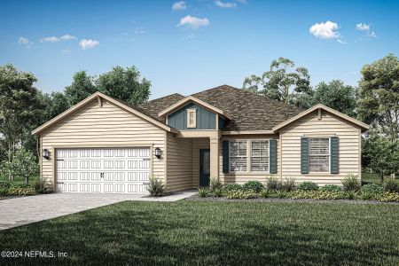 New construction Single-Family house 12458 Big Juniper Drive, Jacksonville, FL 32219 Leland- photo 0