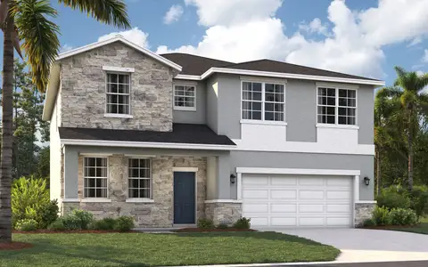 New construction Single-Family house 33317 Always Dreaming Ct, Sorrento, FL 32776 plan The Chester - image