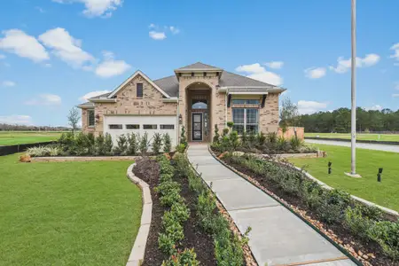 New construction Single-Family house 168 Founders Park, North Teralyn Hills Dr, Willis, TX 77318 plan Lynnbrook - image