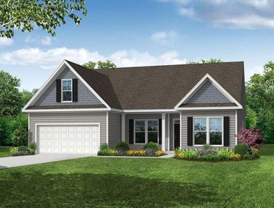 New construction Single-Family house 66 Flannel Ct, Benson, NC 27504 plan Caldwell - image
