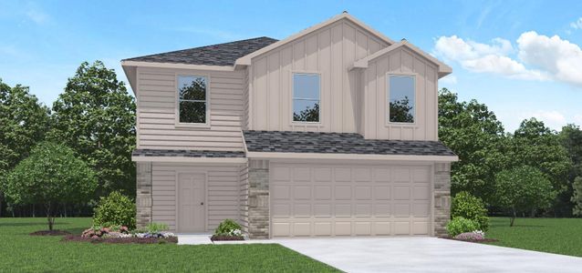 New construction Single-Family house 11650 Ruffian Dr, Willis, TX 77318 plan Franklin - image