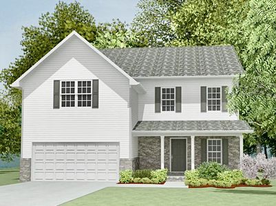 New construction Single-Family house Corryton, TN 37721 plan The Bristol - image
