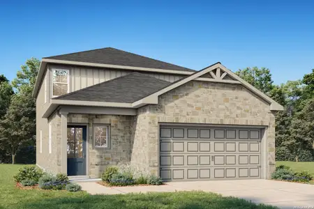 New construction Single-Family house 6016 Lakeview Pointe, San Antonio, TX 78244 - image
