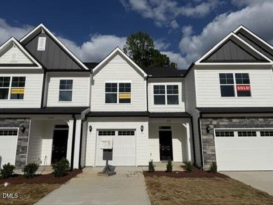 New construction Townhouse house 5418 Running Fox Ln, Durham, NC 27703 plan Ashland - image