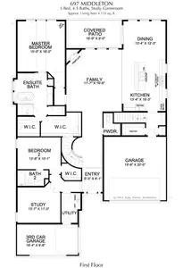 New construction Single-Family house 12453 Deer Trl, Frisco, TX 75035 plan Middleton - image