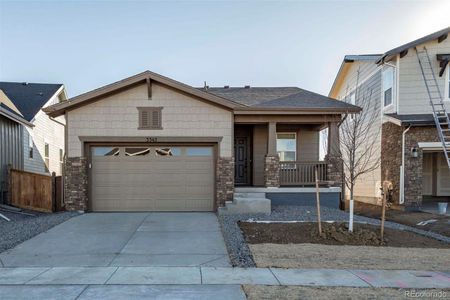 New construction Single-Family house 3342 Grey Owl Place, Brighton, CO 80601 - photo 0