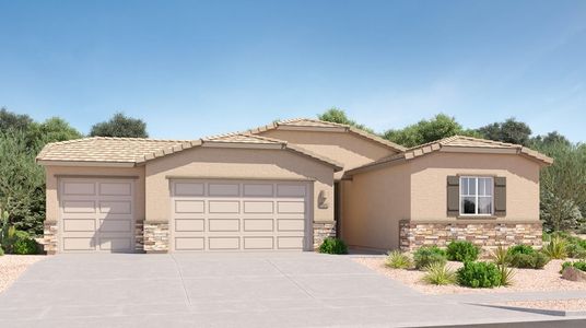 New construction Single-Family house 17579 S Ironwood Bend Dr, Vail, AZ 85641 Cedar- photo 0 0