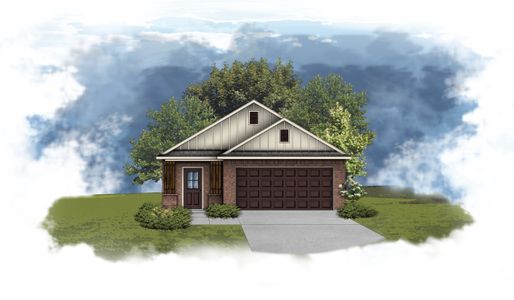 New construction Single-Family house 105 Natureview Wy, Freeport, FL 32439 plan Rothwell III H - image