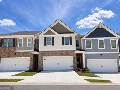 New construction Townhouse house 6412 Towhee Wy, Morrow, GA 30260 plan The Newbury - image