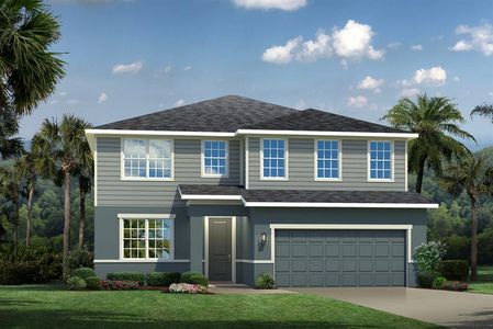 New construction Single-Family house 609 Bloom Terrace, Davenport, FL 33837 Hadley Bay- photo 0