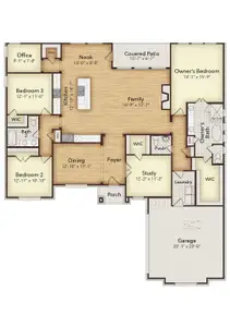 New construction Single-Family house 947 Richard Pittmon Dr, DeSoto, TX 75115 Lodge (Courtyard)- photo 0
