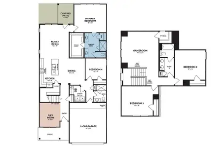 New construction Single-Family house 22710 Norcrest Hills Dr, Katy, TX 77449 plan Zinnia - image