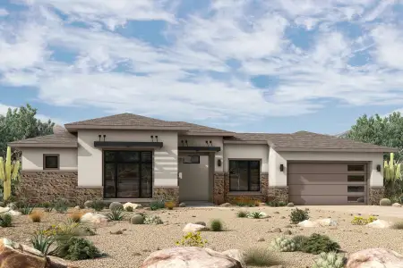 New construction Single-Family house 21643 W Alta Hacienda Dr, Buckeye, AZ 85396 plan The Pampano - image