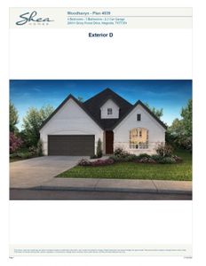 New construction Single-Family house 29752 Brushy Gables Dr, Magnolia, TX 77354 plan 4039 Elevation D - image 15