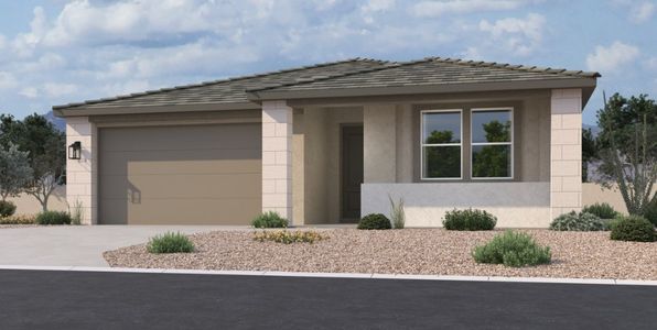 New construction Single-Family house 25522 North 78th Lane, Peoria, AZ 85383 Larkspur Homeplan- photo 0