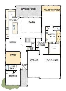 The success of a floor plan is the way you can move through it…You’ll be amazed at how well this home lives…We call it traffic patterns.