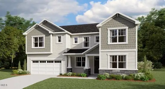 New construction Single-Family house 5112 Boylston Dr, Fuquay Varina, NC 27526 plan Lassen - image