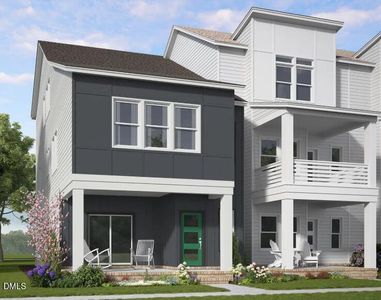 New construction Townhouse house 1166 Lamplighter Dr, Raleigh, NC 27604 - image