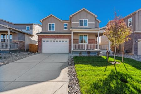 New construction Single-Family house 452 Elbert St, Johnstown, CO 80534 Avon- photo 0