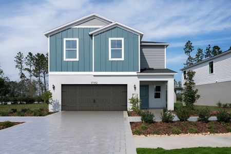 New construction Single-Family house 37352 Sagemoor Dr, Zephyrhills, FL 33541 plan Azure - image
