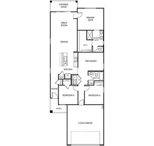 New construction Single-Family house 12761 N Fire Brand St, Marana, AZ 85658 plan Quartz - image