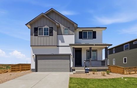 New construction Single-Family house 6891 Utica Ave, Firestone, CO 80504 plan Firwood - image