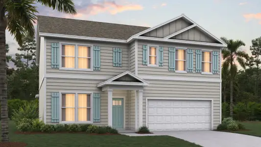 New construction Single-Family house 314 Grand Beacon Blvd, Jacksonville, FL 32218 plan Carol - image