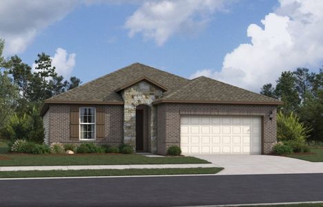 New construction Single-Family house 426 Cowboy Peak, Cibolo, TX 78108 Brooks- photo 0