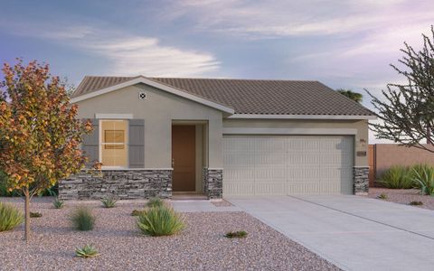 New construction Single-Family house 12576 W Trumbull Rd, Avondale, AZ 85323 Clover- photo 0