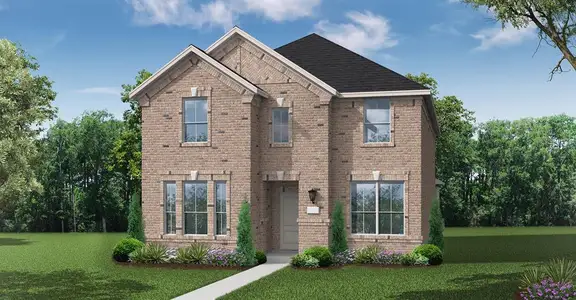 New construction Single-Family house 2837 Holland Ct, Celina, TX 75009 plan Hudson - image