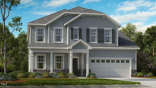 New construction Single-Family house 2004 Clydner Dr, Apex, NC 27523 plan Wayland - image