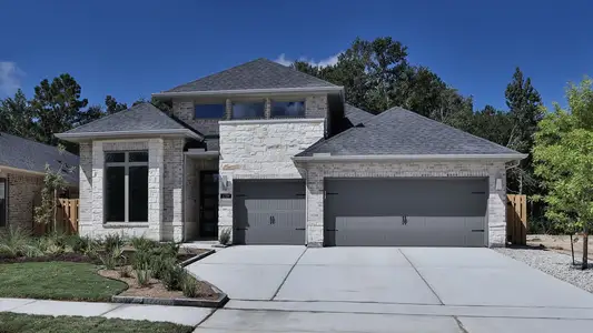 New construction Single-Family house 1719 El Pino St, Montgomery, TX 77316 plan 2695W - image