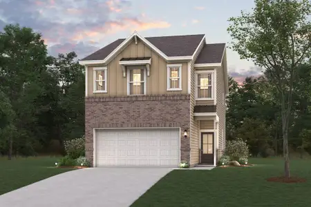 New construction Townhouse house 1219 Brooks Ryan Run, Unit 87, Lawrenceville, GA 30043 - image