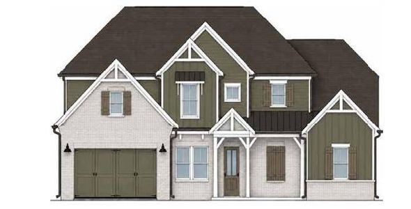 New construction Single-Family house 735 Crest Line Trl, Powder Springs, GA 30127 - image