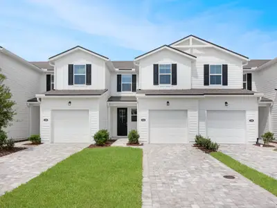 New construction Townhouse house 342 Harrow Cv, St. Johns, FL 32259 plan Warner - image