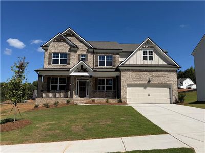 New construction Single-Family house 1096 Hawkins Creek Dr, Jefferson, GA 30549 plan Turnbridge - image