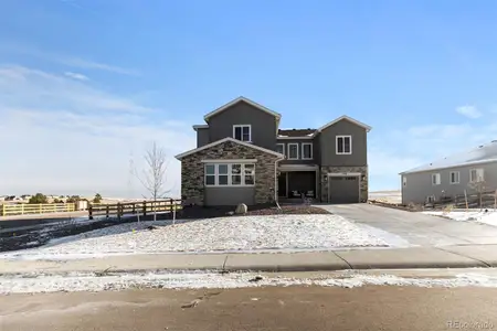 New construction Single-Family house 13710 Emerald Lake St, Parker, CO 80138 plan Harvard - image