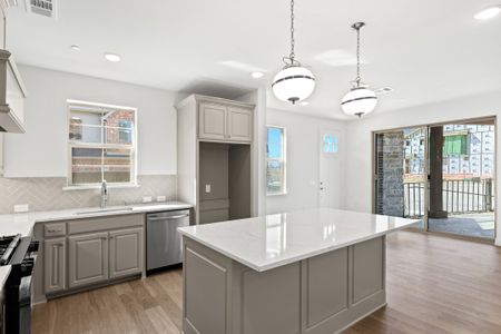 New construction Townhouse house 1200 Armstrong, The Colony, TX 75056 plan Turnberry - image 10