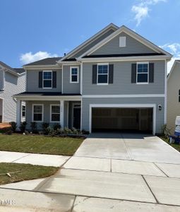 New construction Single-Family house 3800 Mason Bluff Drive, Raleigh, NC 27616 Leighton- photo 0