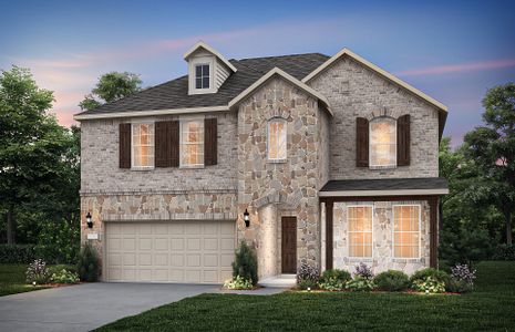 The Sweetwater, a two-story home with 2-car garage