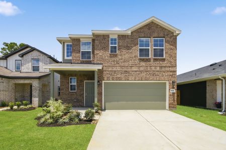New construction Single-Family house 233 Elm Spring Dr, Hockley, TX 77447 plan Lexington - image