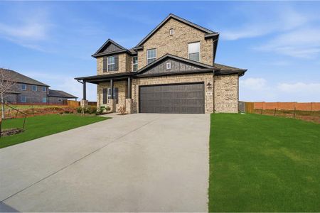 New construction Single-Family house 416 Bronco, Waxahachie, TX 75165 plan Trinity - image
