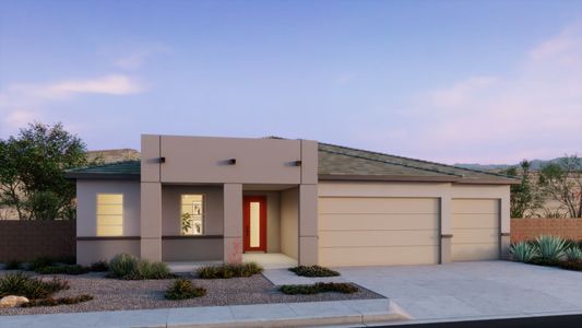 New construction Single-Family house 14600 N Quail Brush Ps, Marana, AZ 85658 plan Hunter - image