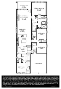 New construction Single-Family house 7448 Caprock Canyon Ln, Porter, TX 77365 plan 2169W - image 3