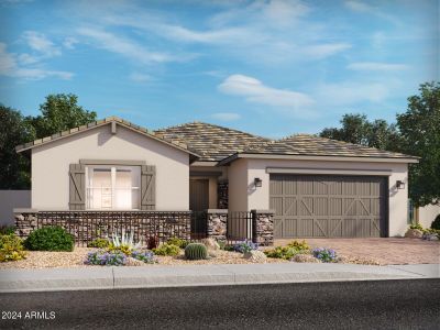 New construction Single-Family house 4027 S 177Th Lane, Goodyear, AZ 85338 Amber- photo 0