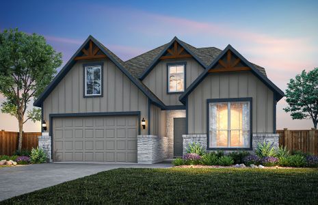 New construction Single-Family house 109 Morningdale Dr, Liberty Hill, TX 78642 plan Farwell - image