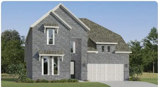 New construction Single-Family house 8203 Tidal View Dr, Katy, TX 77493 plan Roseman - image