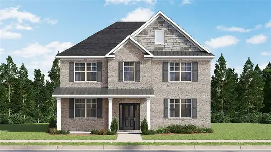 New construction Single-Family house 1331 Rivercrest Dr, Bogart, GA 30622 plan Elbert - image