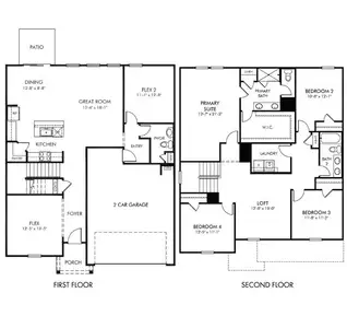 New construction Single-Family house 67 Thistle Patch Pl, Angier, NC 27501 plan Chatham - image 2